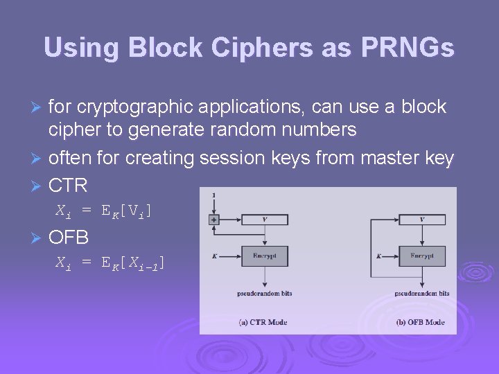 Cryptography and Network Security Chapter 7 Fifth Edition