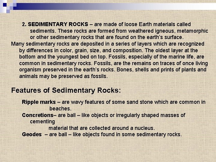 Sd Material Rocks Rocks These are great masses of hard materials