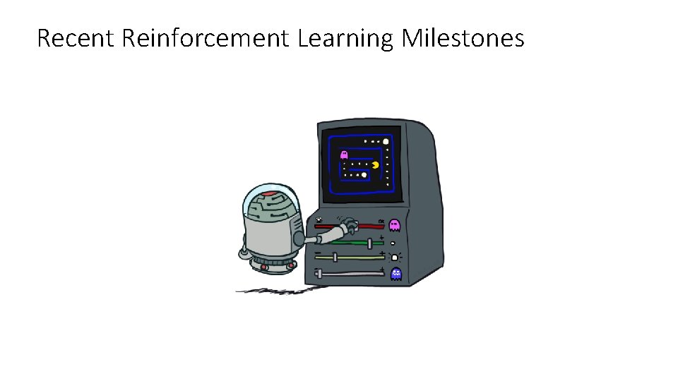 Recent Reinforcement Learning Milestones Recent Reinforcement Learning Milestones