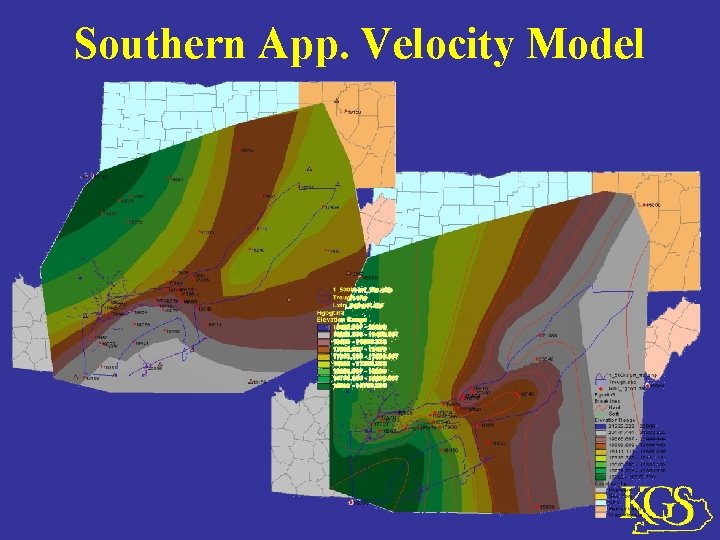 Southern App. Velocity Model 