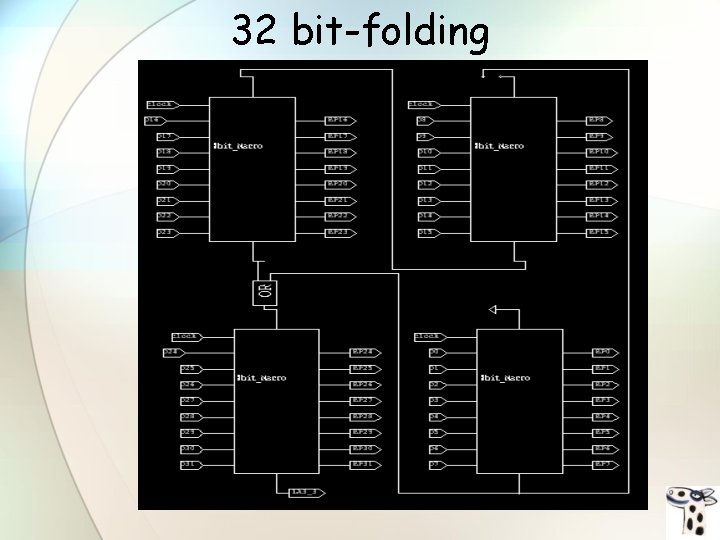 32 bit-folding 