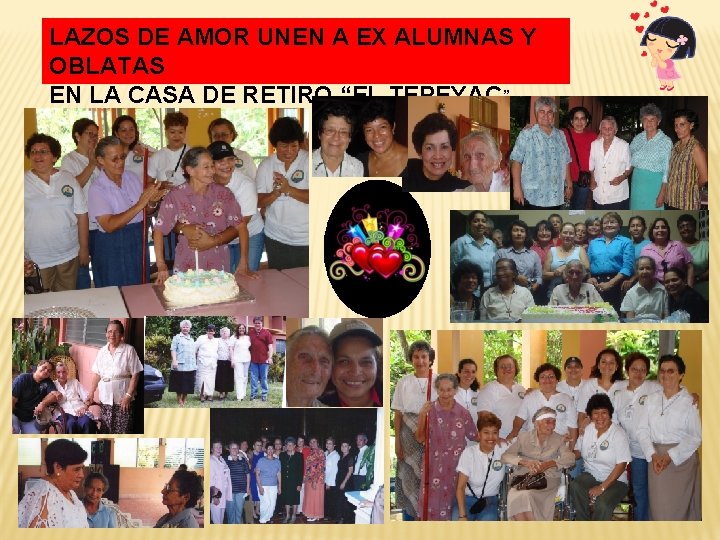 LAZOS DE AMOR UNEN A EX ALUMNAS Y OBLATAS EN LA CASA DE RETIRO