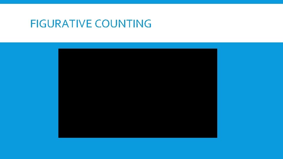 FIGURATIVE COUNTING 