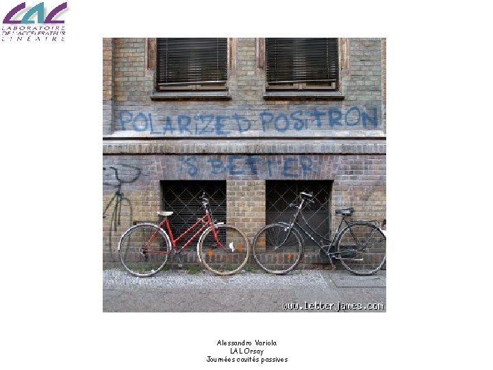 Alessandro Variola LAL Orsay Journées cavités passives 