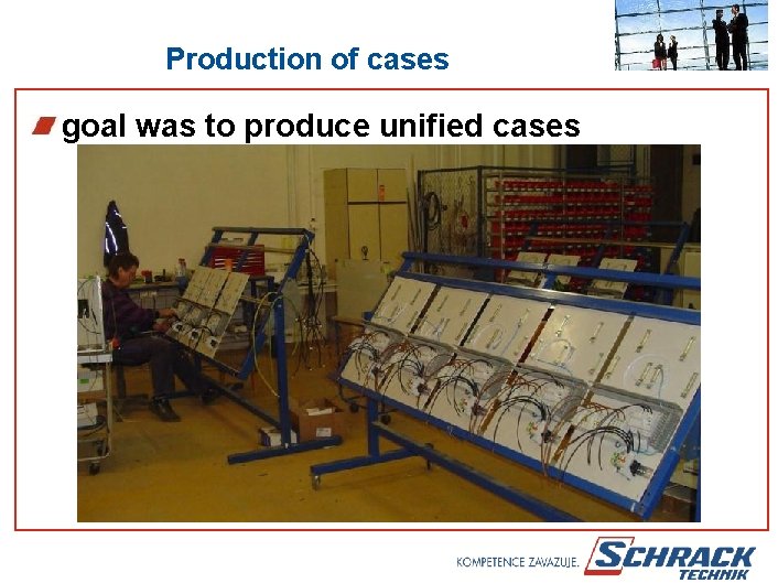 Production of cases goal was to produce unified cases 