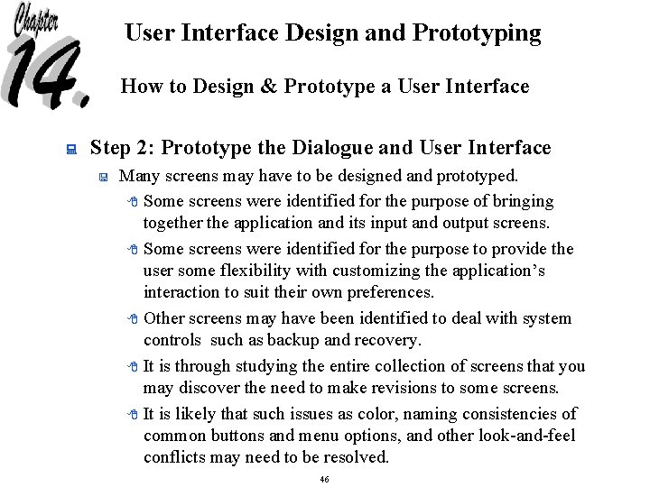 User Interface Design and Prototyping How to Design & Prototype a User Interface :