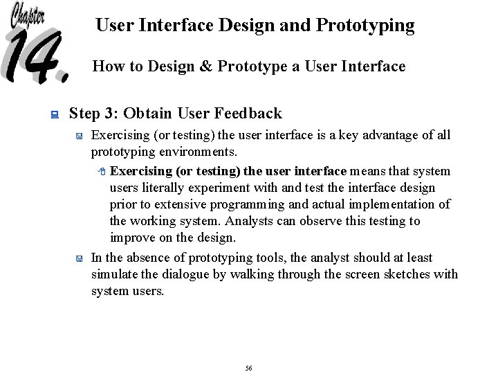 User Interface Design and Prototyping How to Design & Prototype a User Interface :