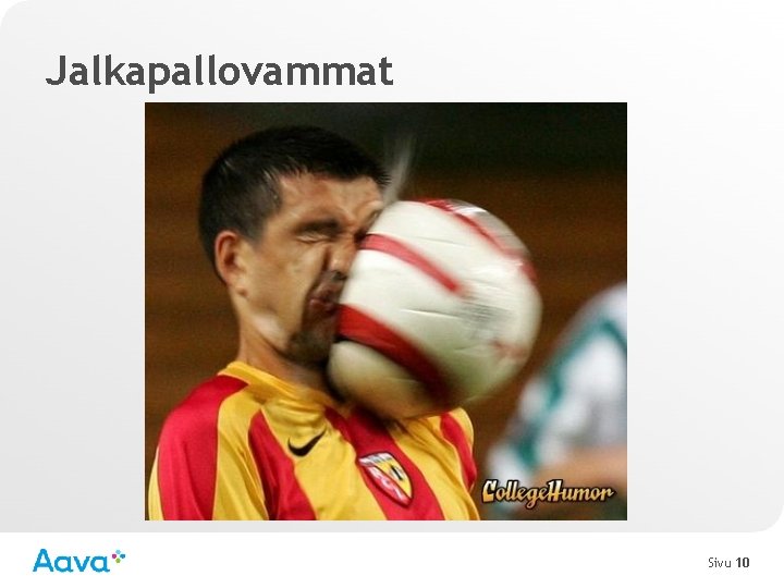 Jalkapallovammat Sivu 10 