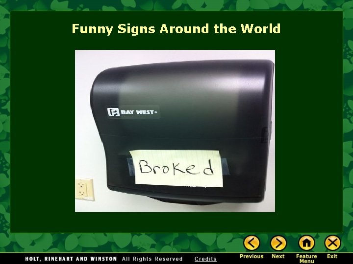 Funny Signs Around the World 