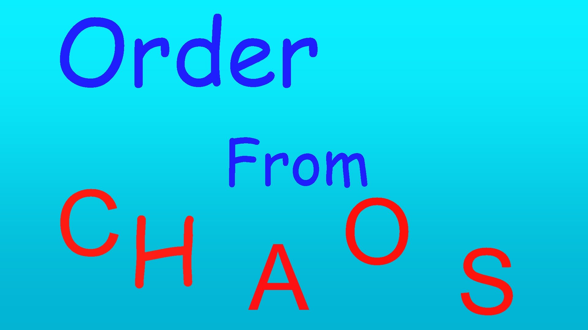 Order CH From O A S 