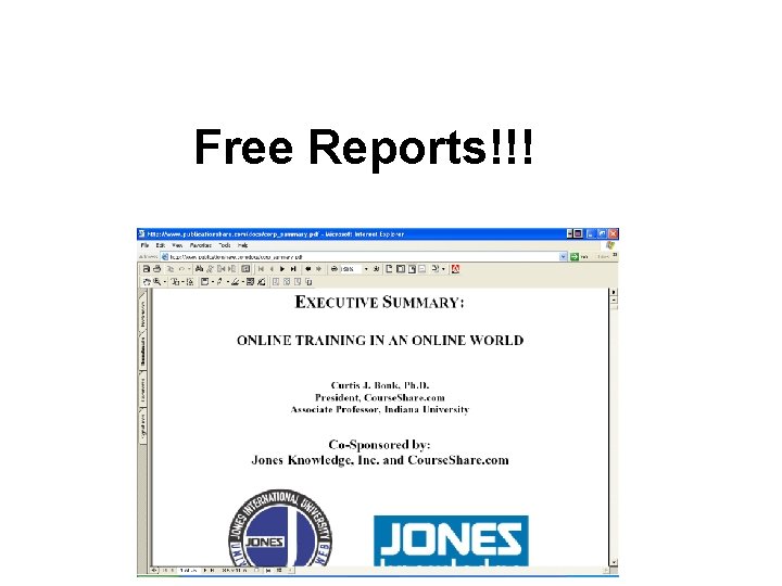 Free Reports!!! 