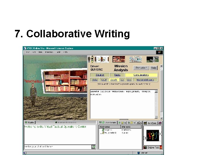 7. Collaborative Writing 