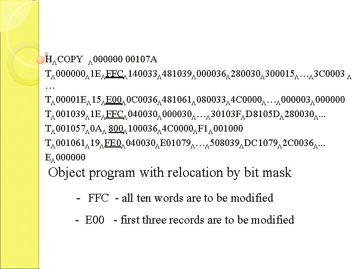 H COPY 000000 00107 A T 000000 1 E FFC 140033 481039 000036 280030