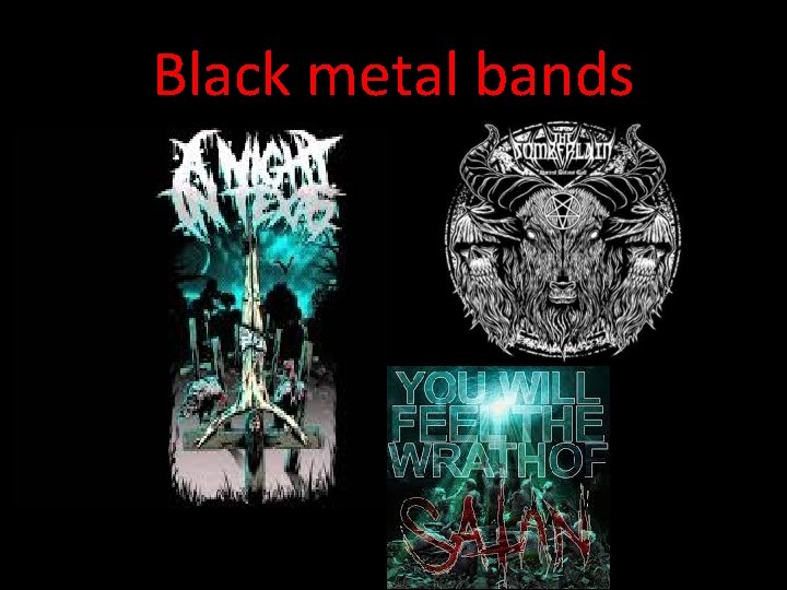 Black metal bands 