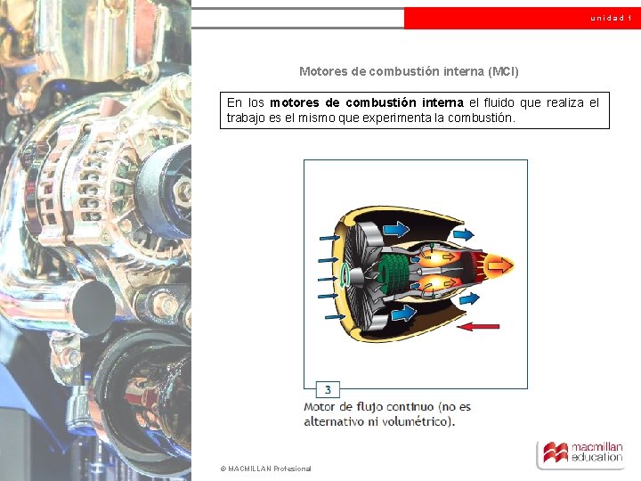 unidad 1 Motores de combustión interna (MCI) En los motores de combustión interna el