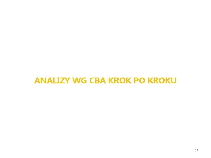 ANALIZY WG CBA KROK PO KROKU 97 