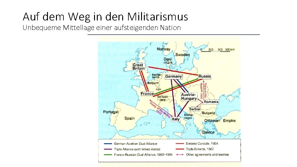 Auf dem Weg in den Militarismus Unbequeme Mittellage einer aufsteigenden Nation 