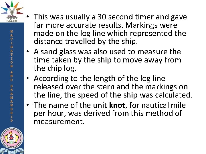 • This was usually a 30 second timer and gave far more accurate • This was usually a 30 second timer and gave far more accurate