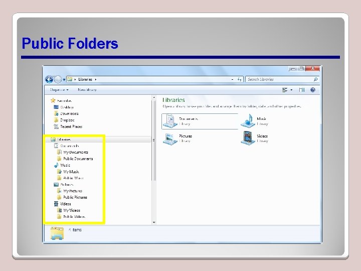 Public Folders 