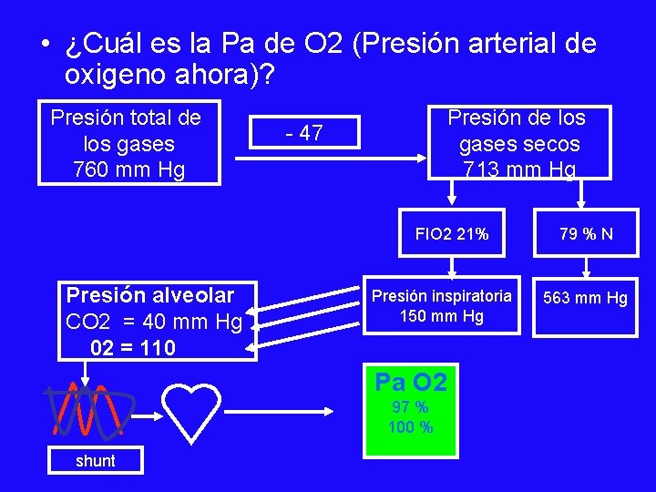  • ¿Cuál es la Pa de O 2 (Presión arterial de oxigeno ahora)?