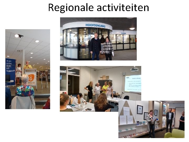 Regionale activiteiten 