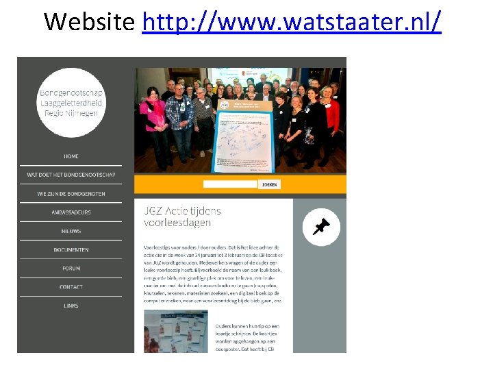 Website http: //www. watstaater. nl/ 