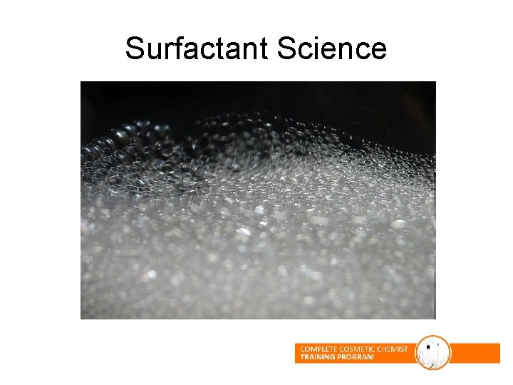 Surfactant Science Surfactant Science