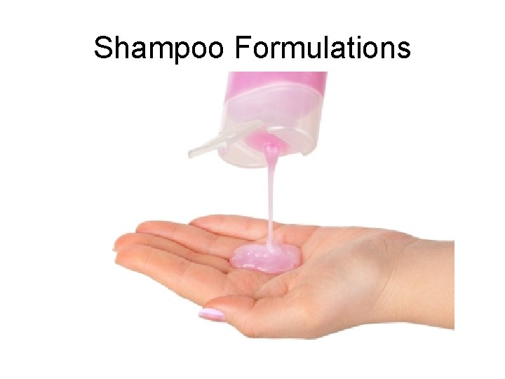 Shampoo Formulations Shampoo Formulations