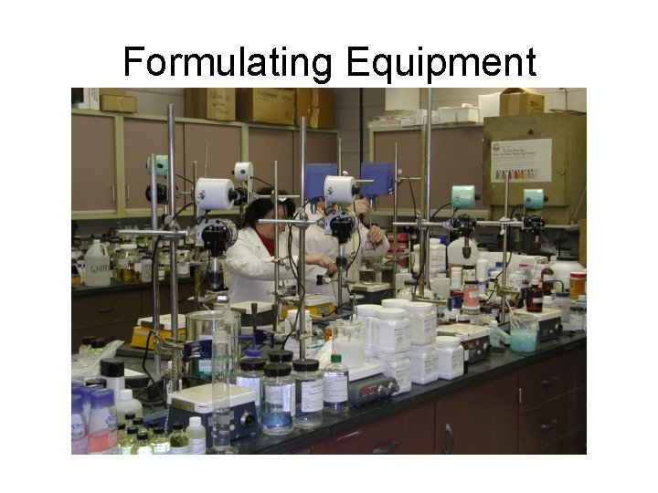 Formulating Equipment Formulating Equipment