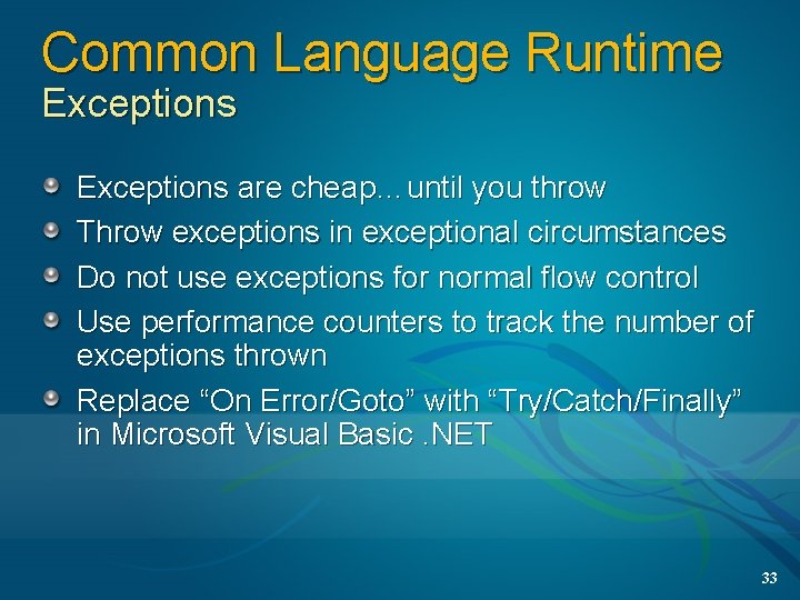 NET Compact Framework 2 0 Optimizing For Performance