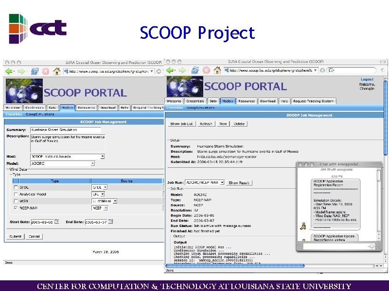 SCOOP Project • SCOOP Portal 12 SCOOP Project • SCOOP Portal 12