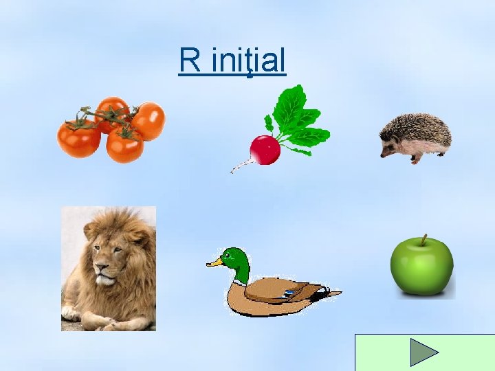 R iniţial 