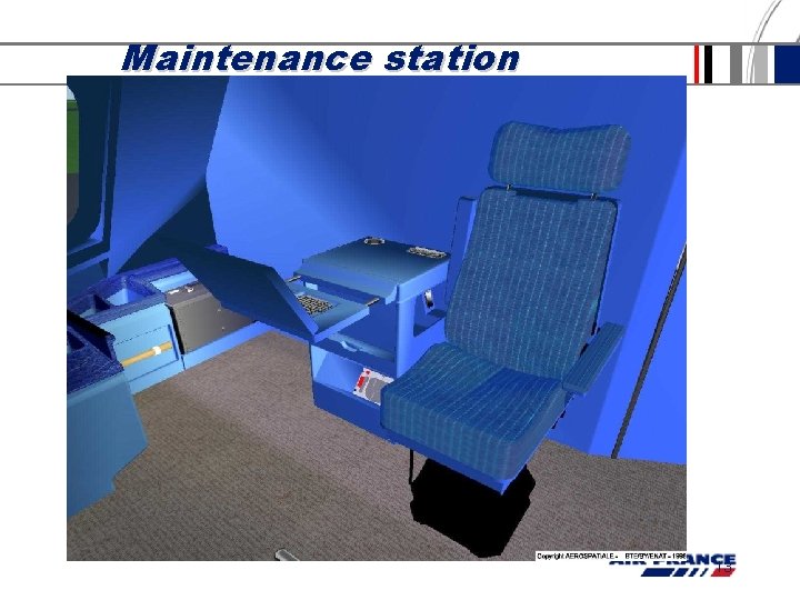 Maintenance station 13 Maintenance station 13