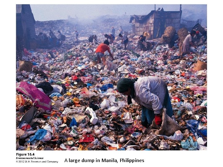 A large dump in Manila, Philippines 