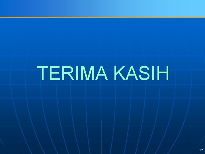 TERIMA KASIH 27 