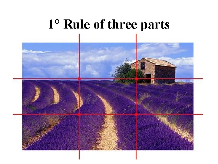 1° Rule of three parts 