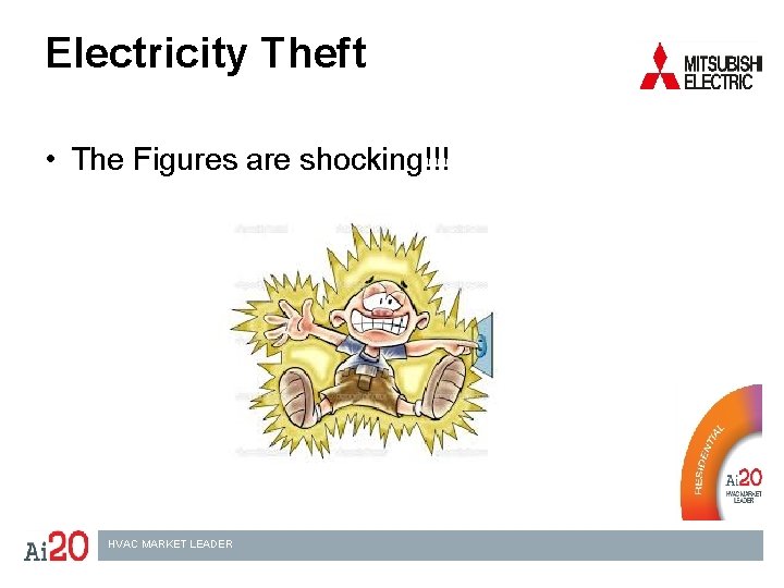 Electricity Theft • The Figures are shocking!!! HVAC MARKET LEADER 