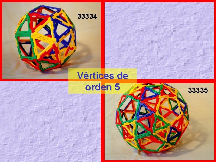 33334 Vértices de orden 5 33335 