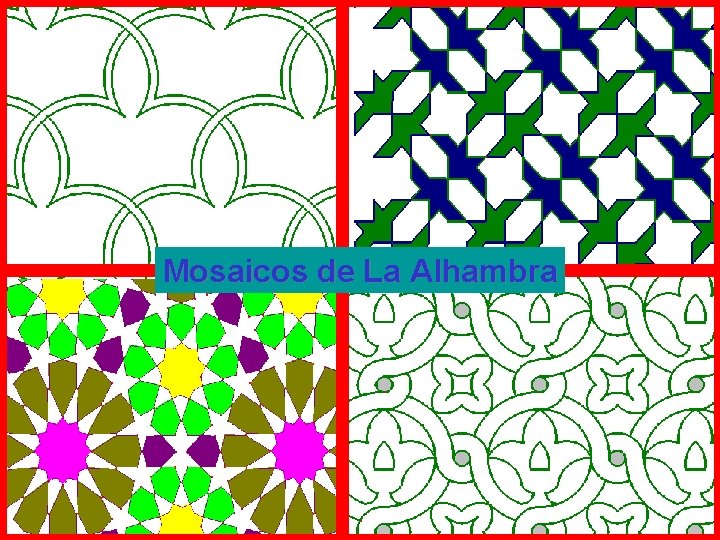 Mosaicos de La Alhambra 