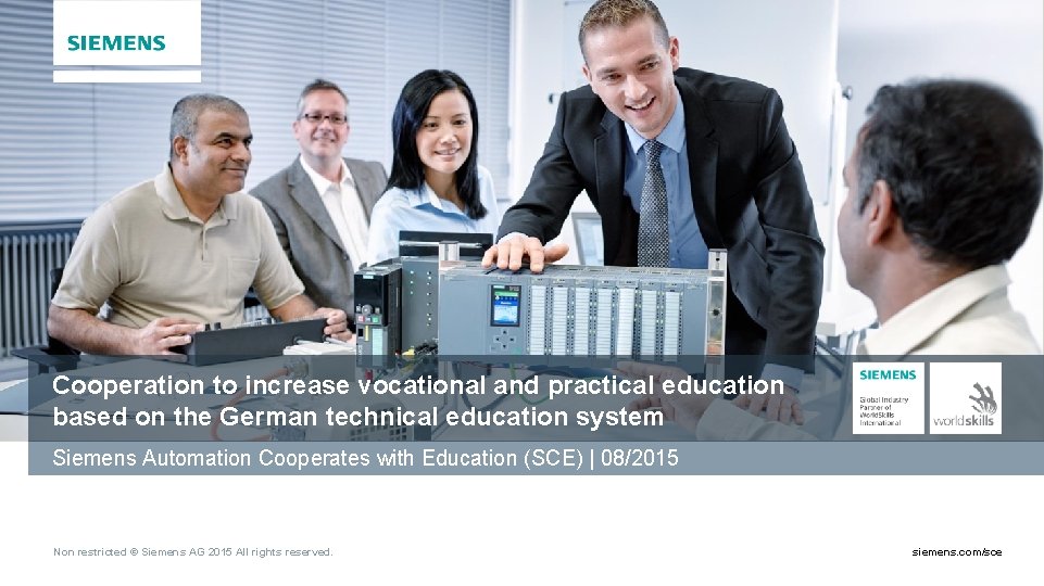 Cooperation to increase vocational and practical education based on the German technical education system