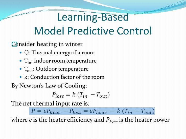 Learning-Based Model Predictive Control � 