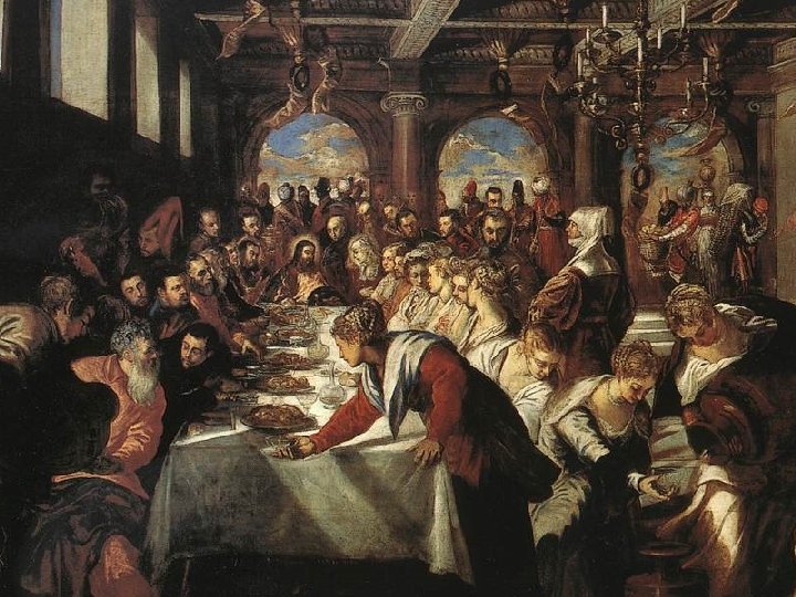 Tintoretto. Bodas de Caná 