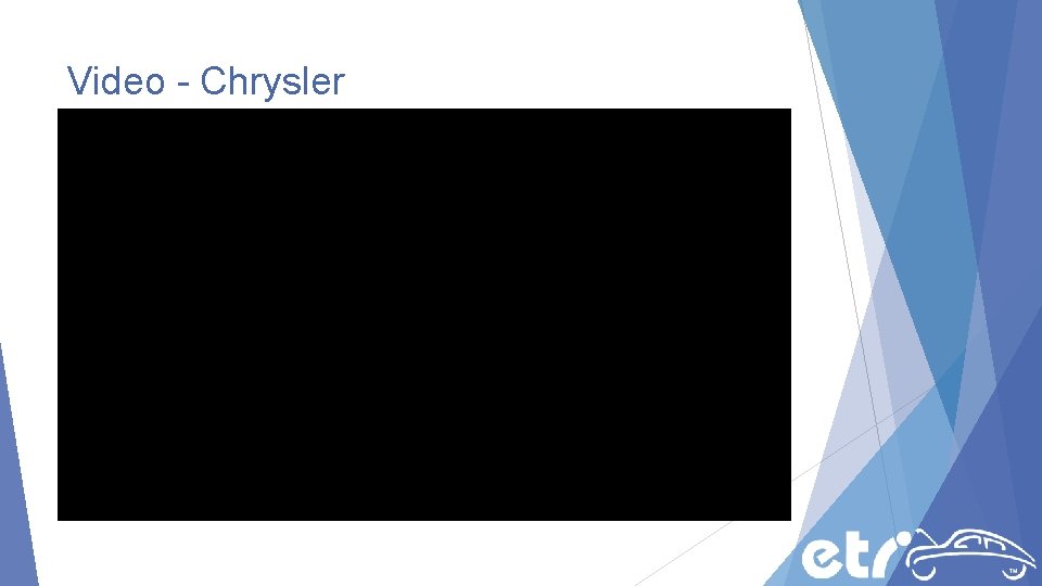 Video - Chrysler Video - Chrysler