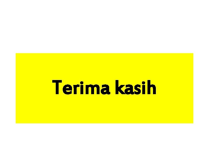 Terima kasih 