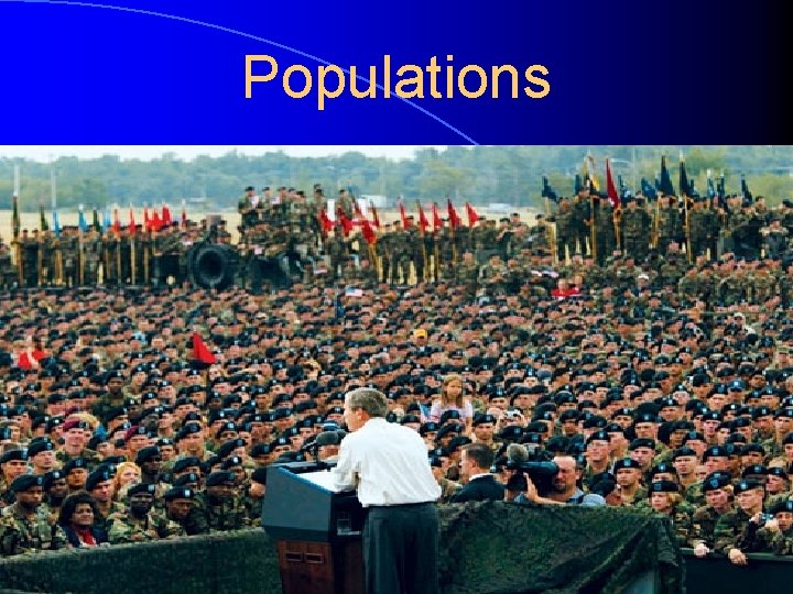 Populations 