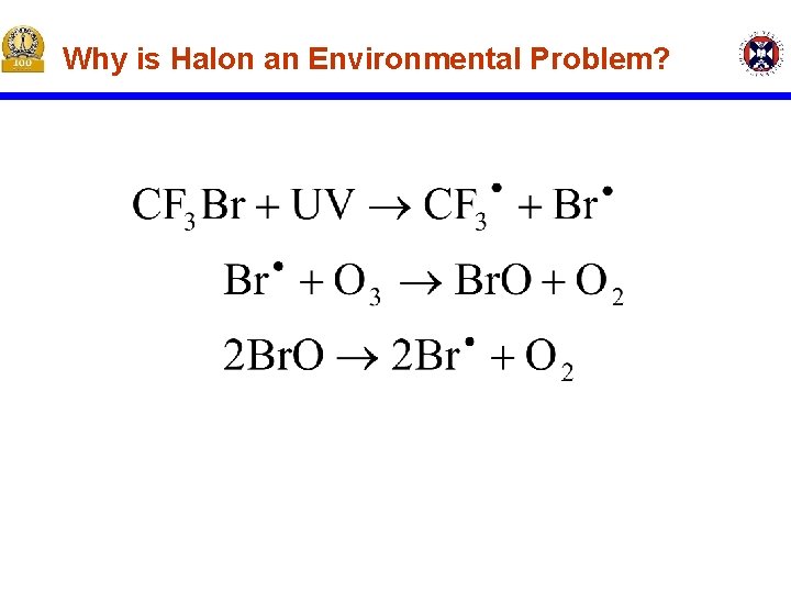 Why is Halon an Environmental Problem? Why is Halon an Environmental Problem?