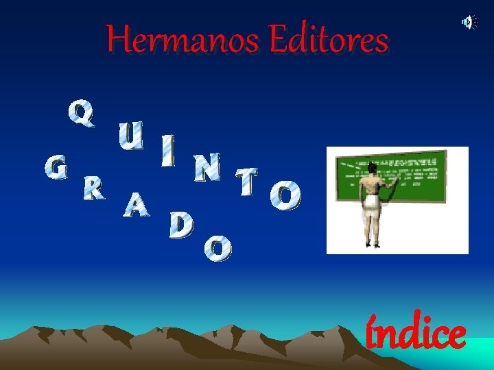 Hermanos Editores índice 