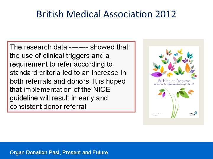 British Medical Association 2012 The research data ---- showed that the use of clinical British Medical Association 2012 The research data ---- showed that the use of clinical