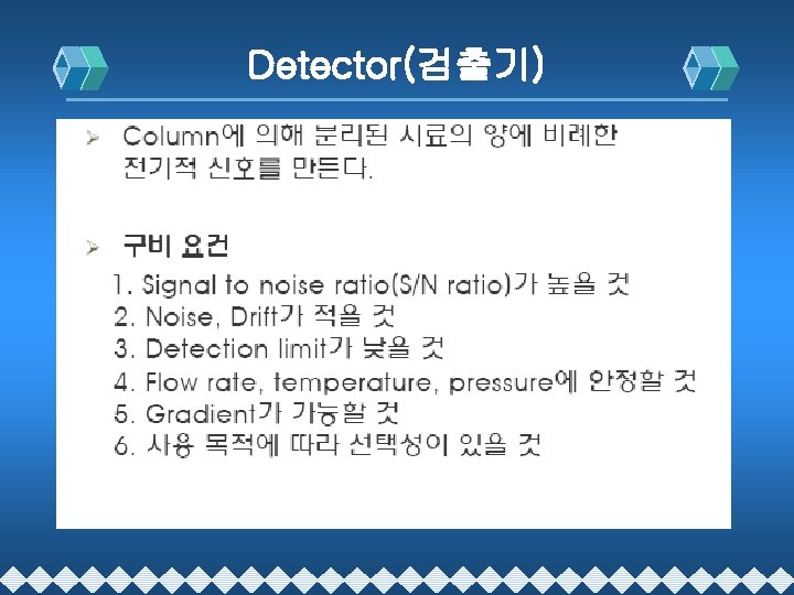 Detector(검출기) 