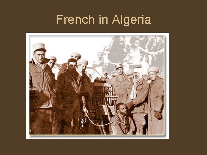 French in Algeria 